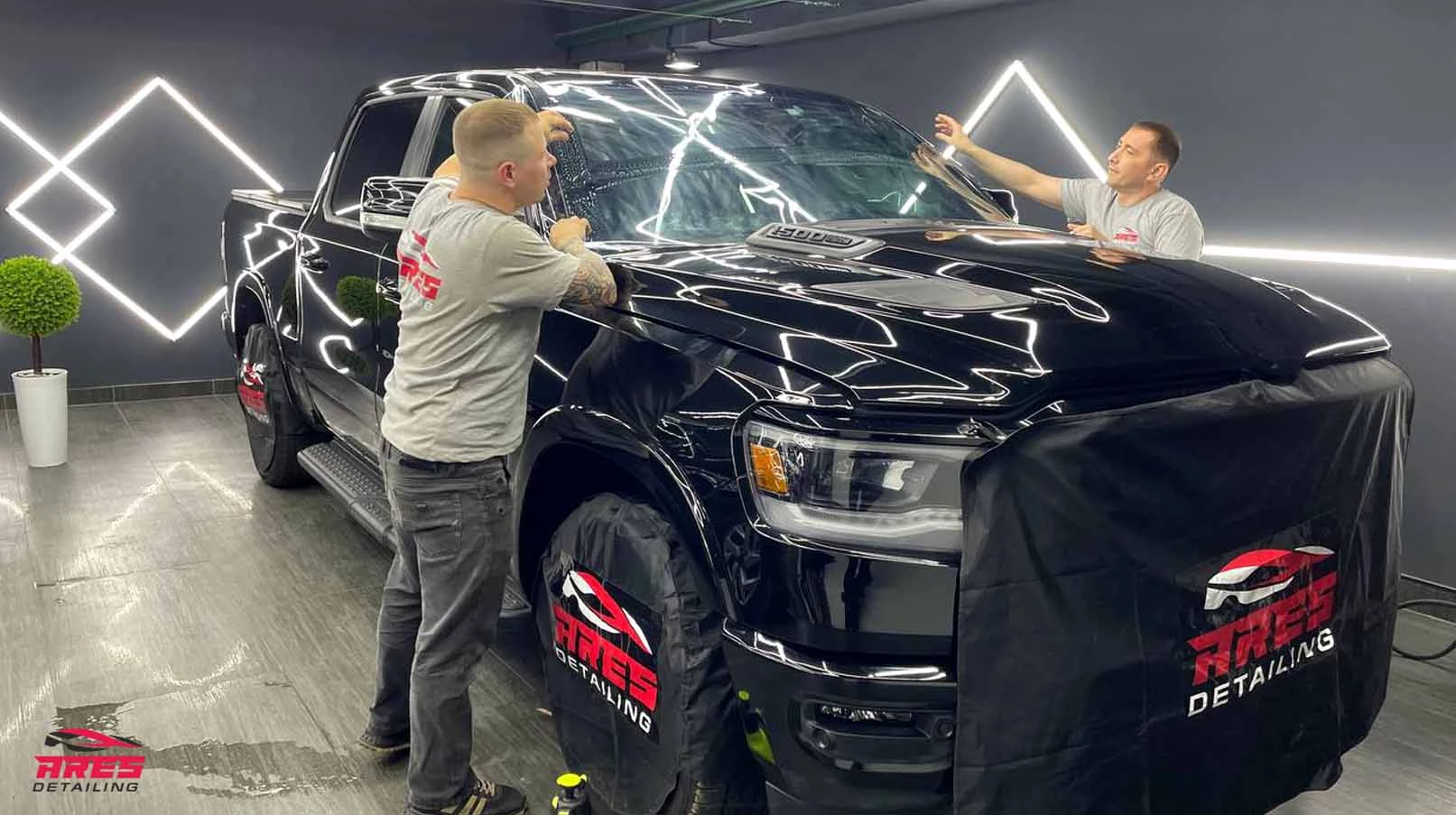 Бронирование лобового стекла Dodge Ram - изобр. 6