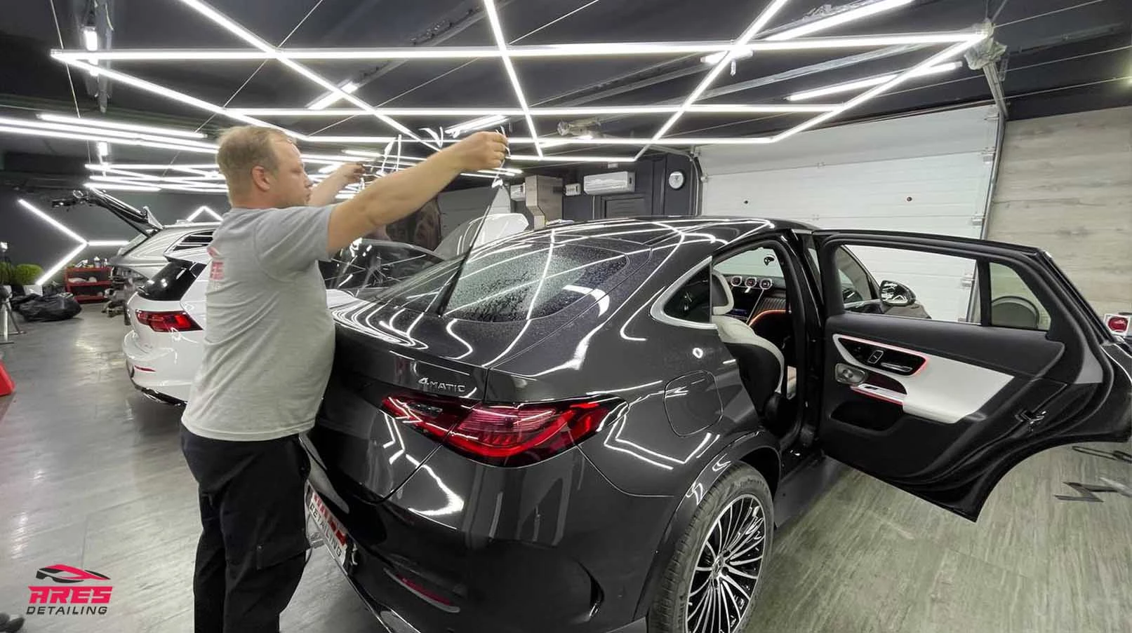 Тонировка стекол Mercedes-Benz GLC 300 - изобр. 6