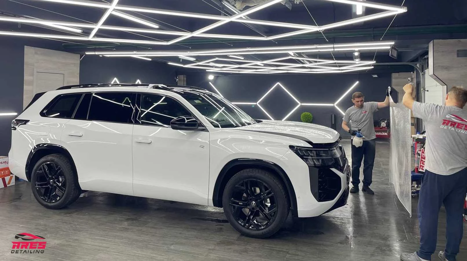 Оклейка защитной пленкой VW Teramont Pro