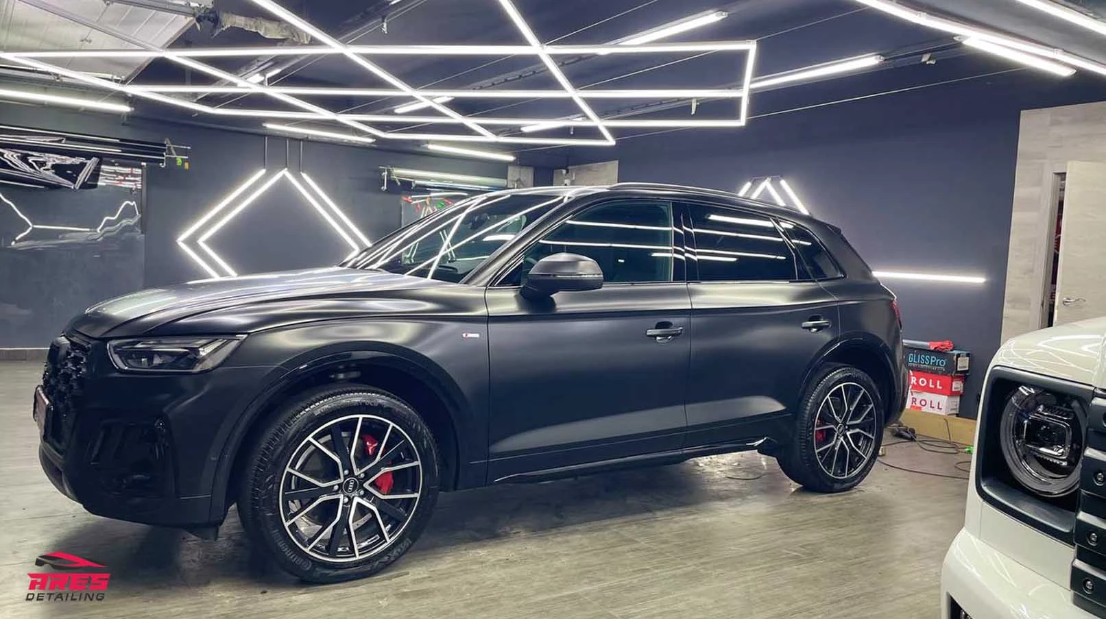 Оклейка полиуретаном Audi Q5 FY