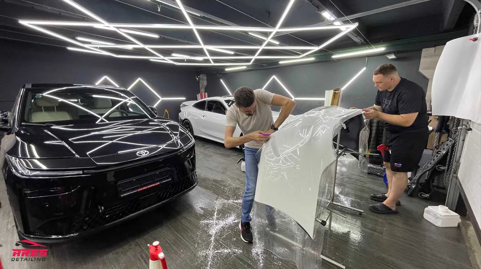 Оклейка полиуретаном BMW 4