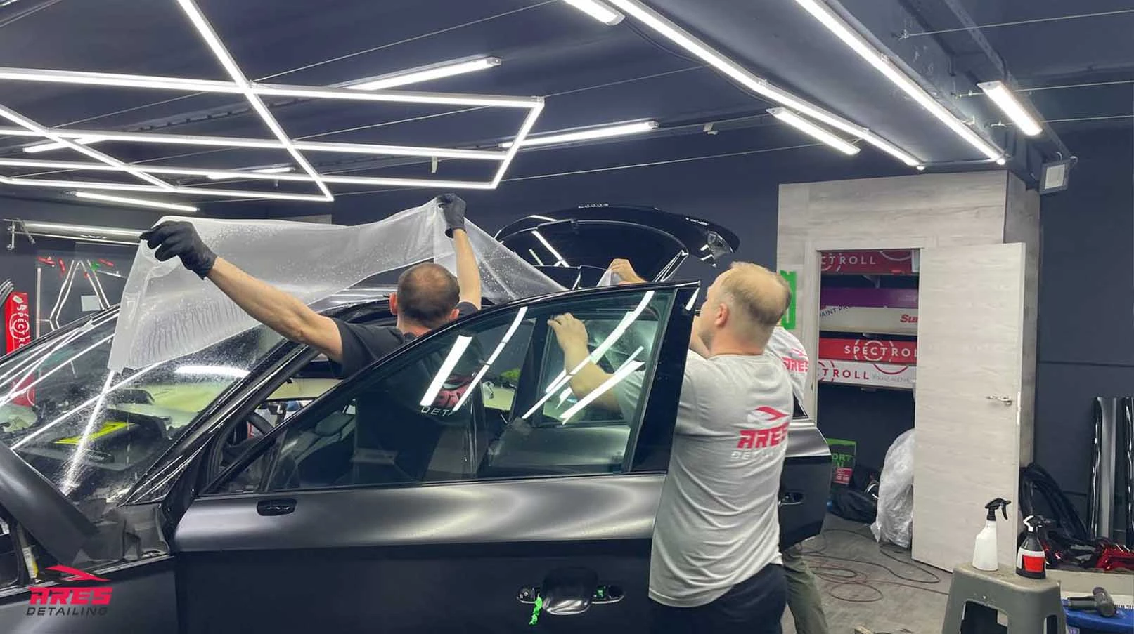 Оклейка полиуретаном Audi Q5 FY