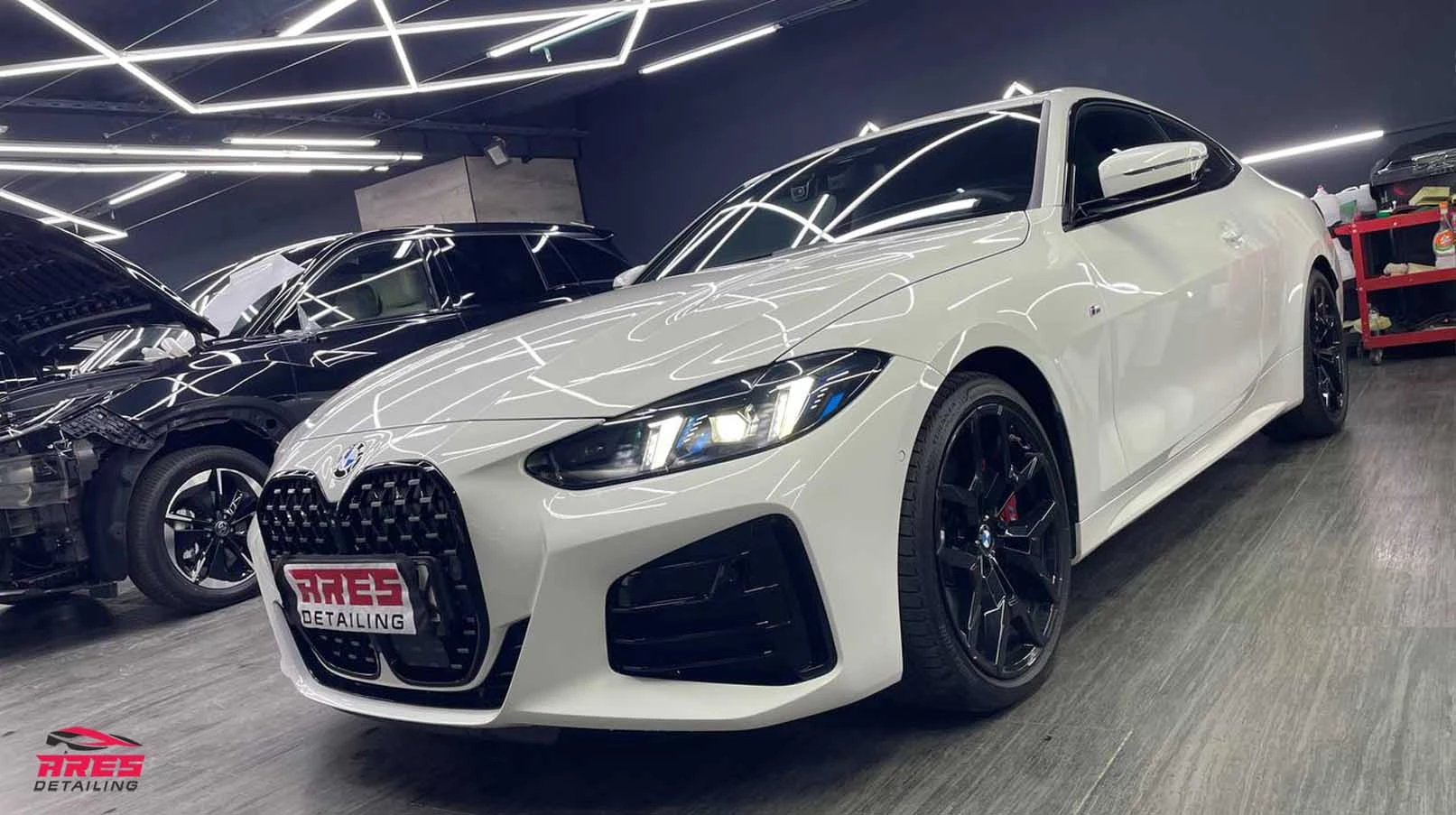 Оклейка полиуретаном BMW 4