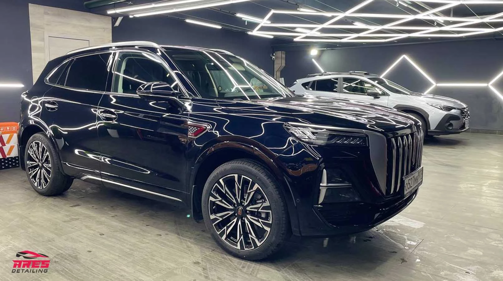 Оклейка HONGQI HS5 NEW защитной пленкой