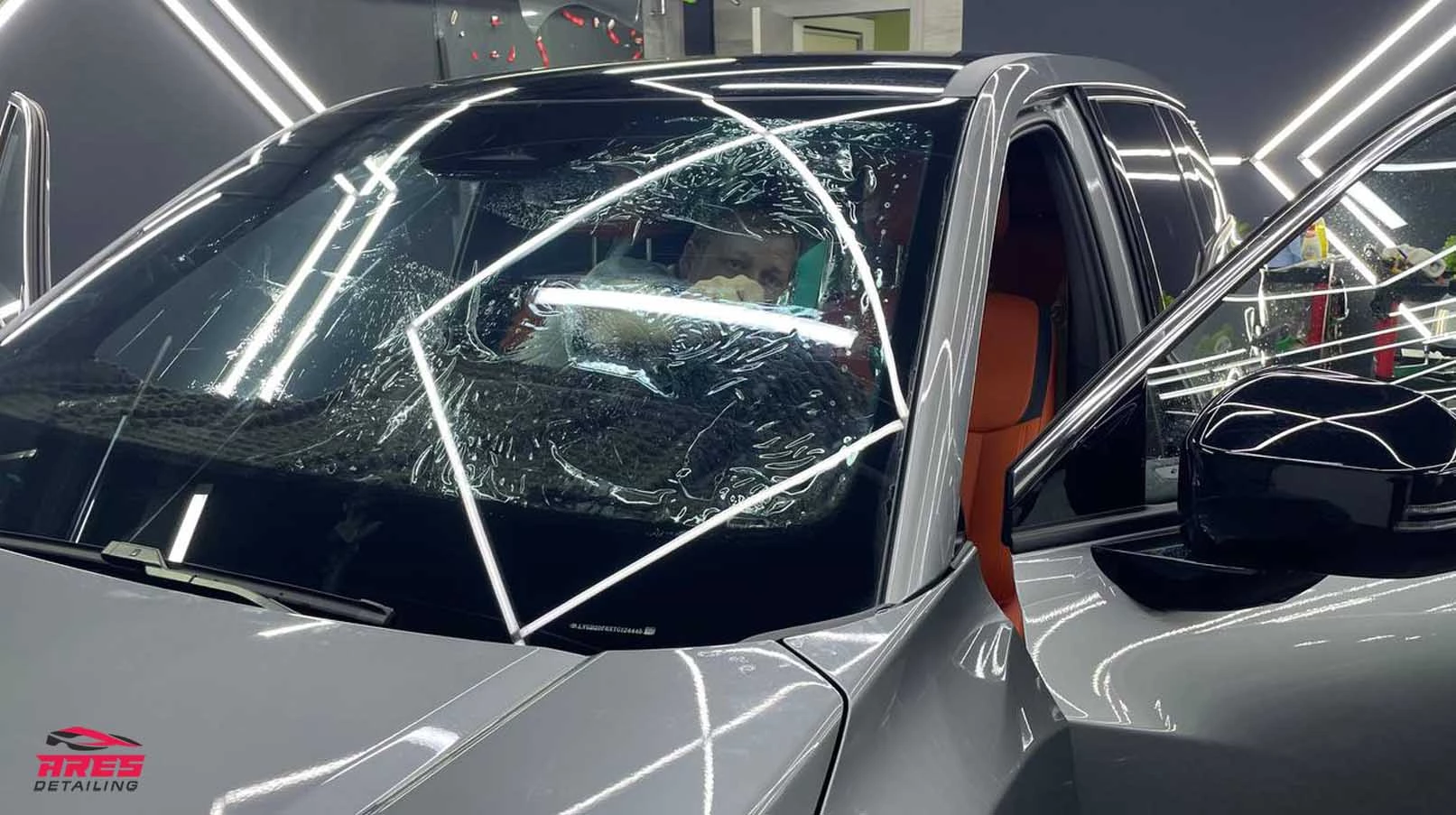 Атермальная тонировка стекол автомобиля Toyota bZ3X