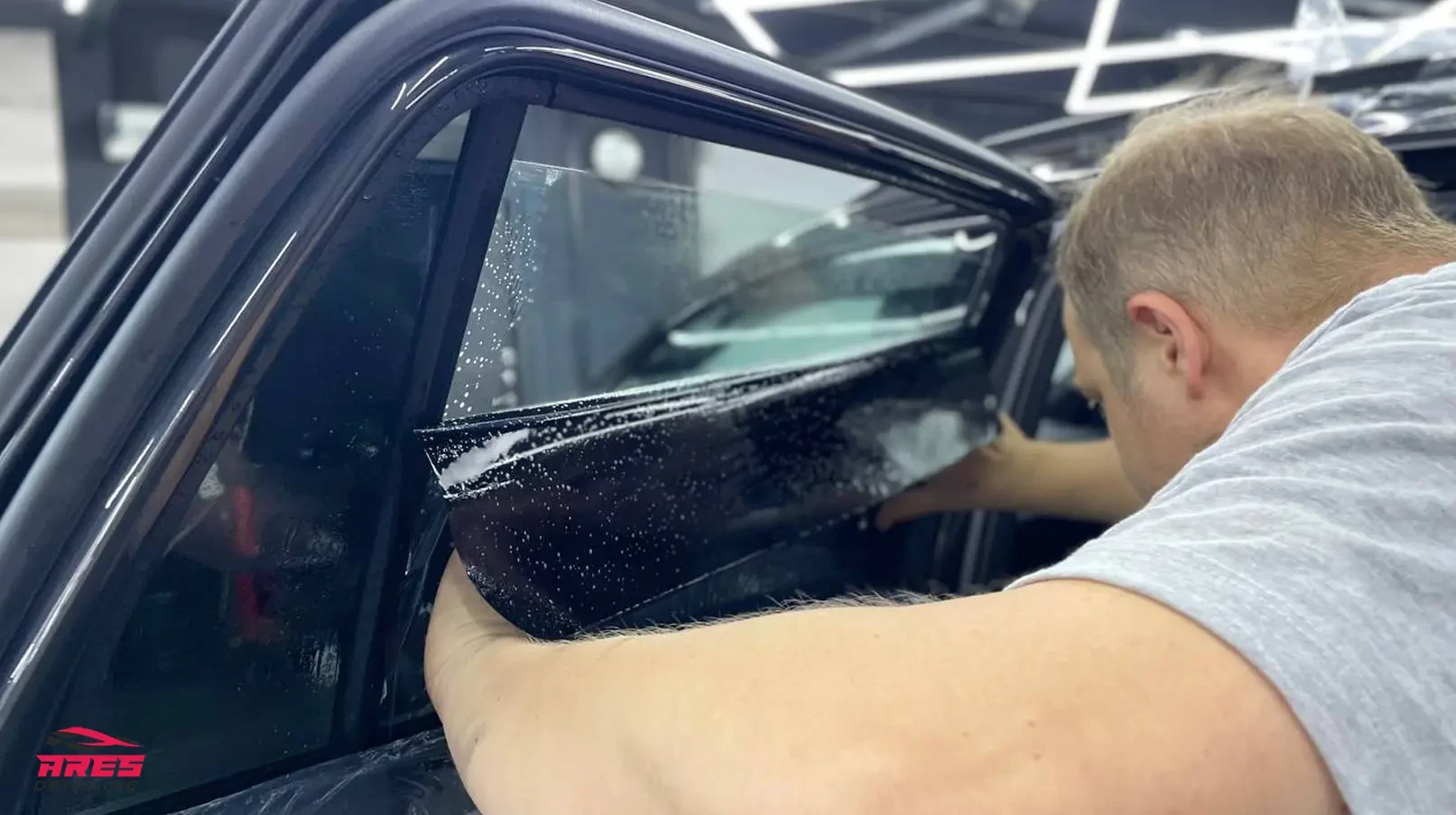 Тонировка стекол автомобиля VW Tayron