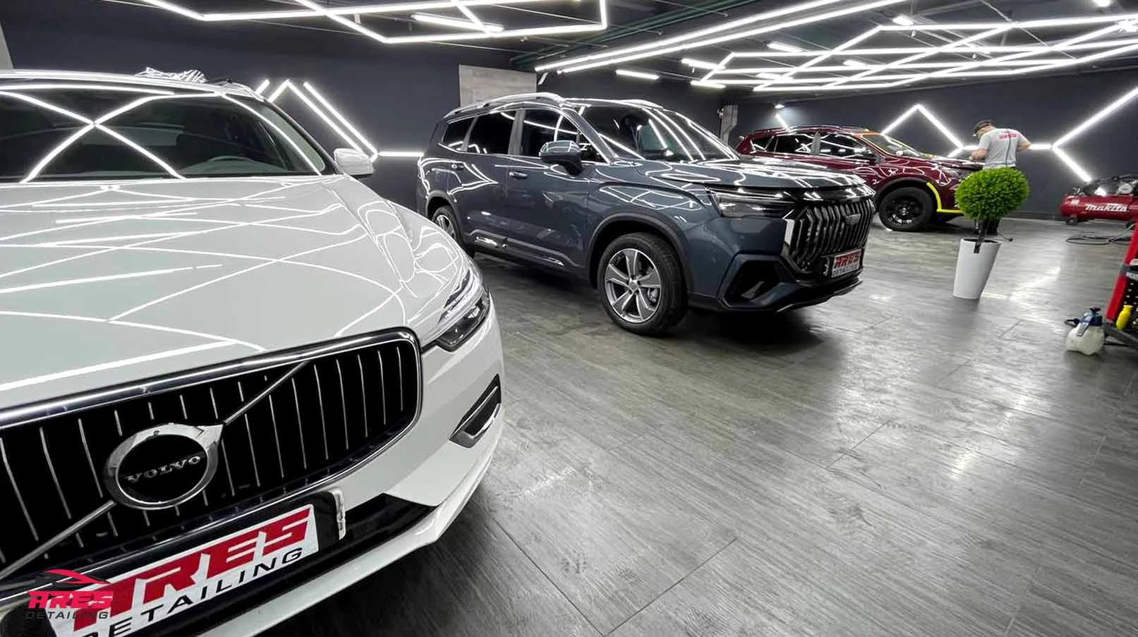 Тонировка стекол автомобиля Geely Okavango