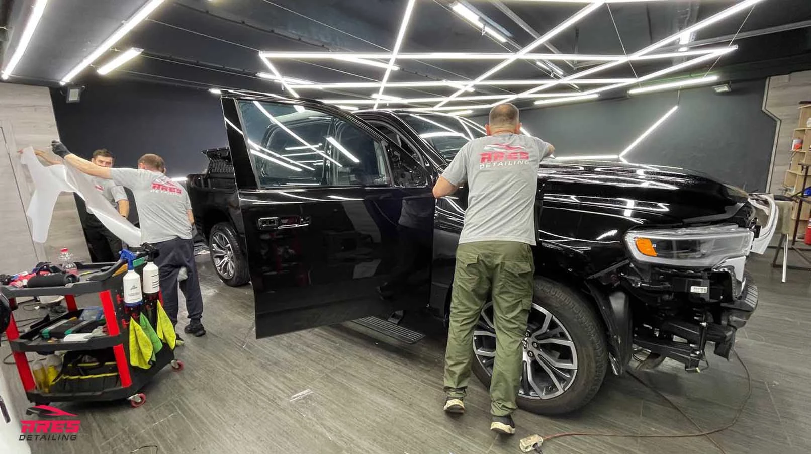 Оклейка защитной пленкой Ram 1500