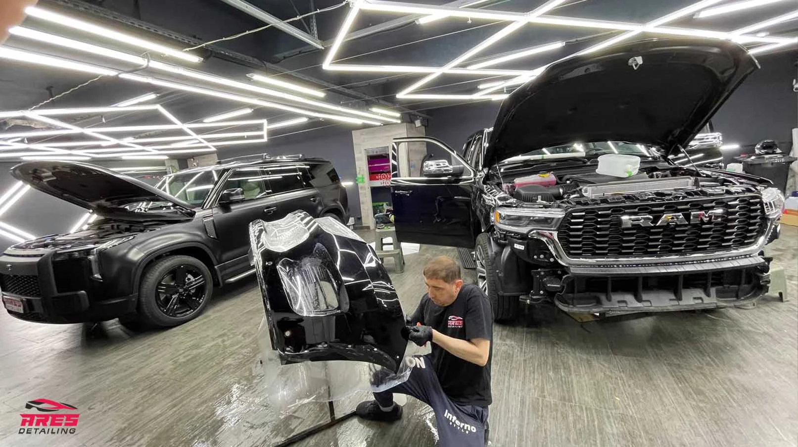 Оклейка защитной пленкой Ram 1500