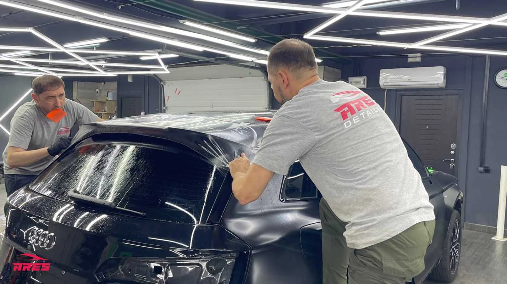 Оклейка полиуретаном Audi Q5 FY