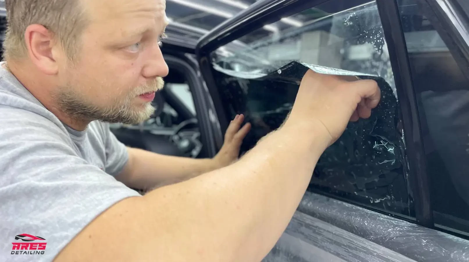 Тонировка стекол автомобиля VW Tayron
