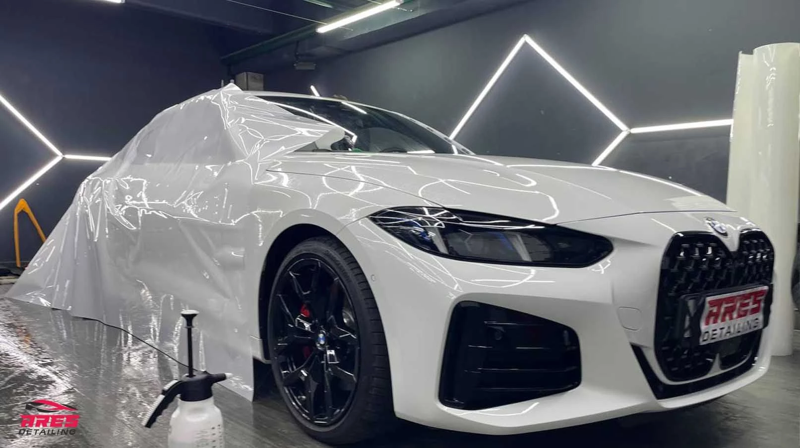 Оклейка полиуретаном BMW 4