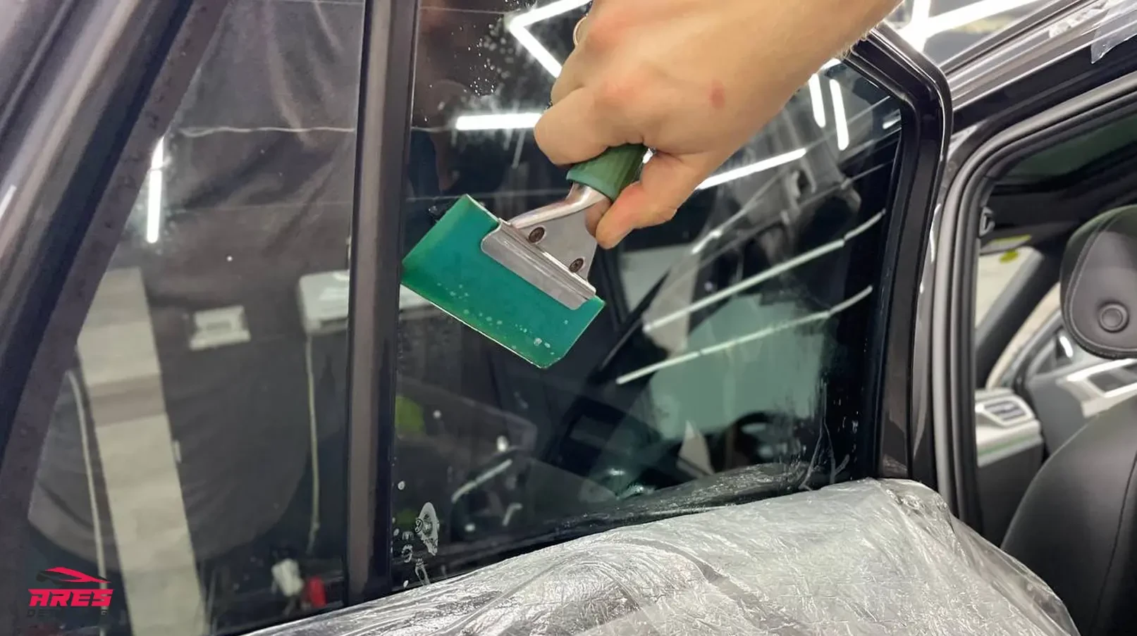 Тонировка стекол автомобиля VW Tayron