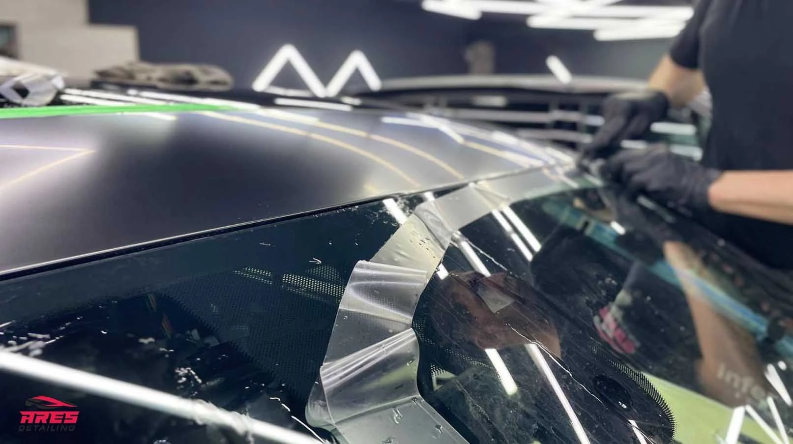 Оклейка полиуретаном Audi Q5 FY