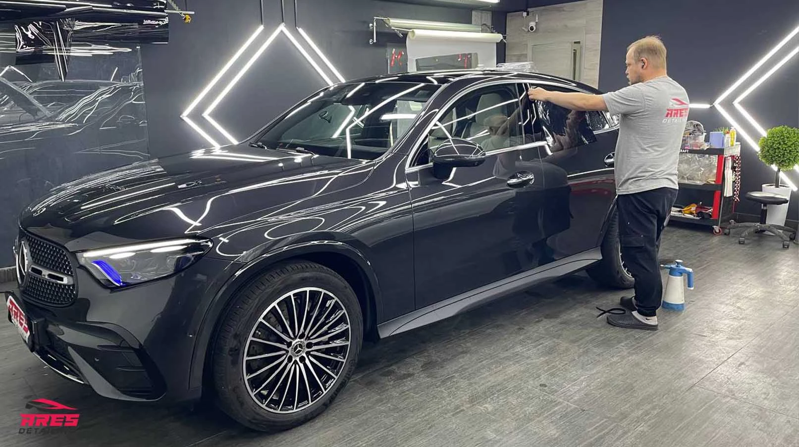 Тонировка стекол Mercedes-Benz GLC 300