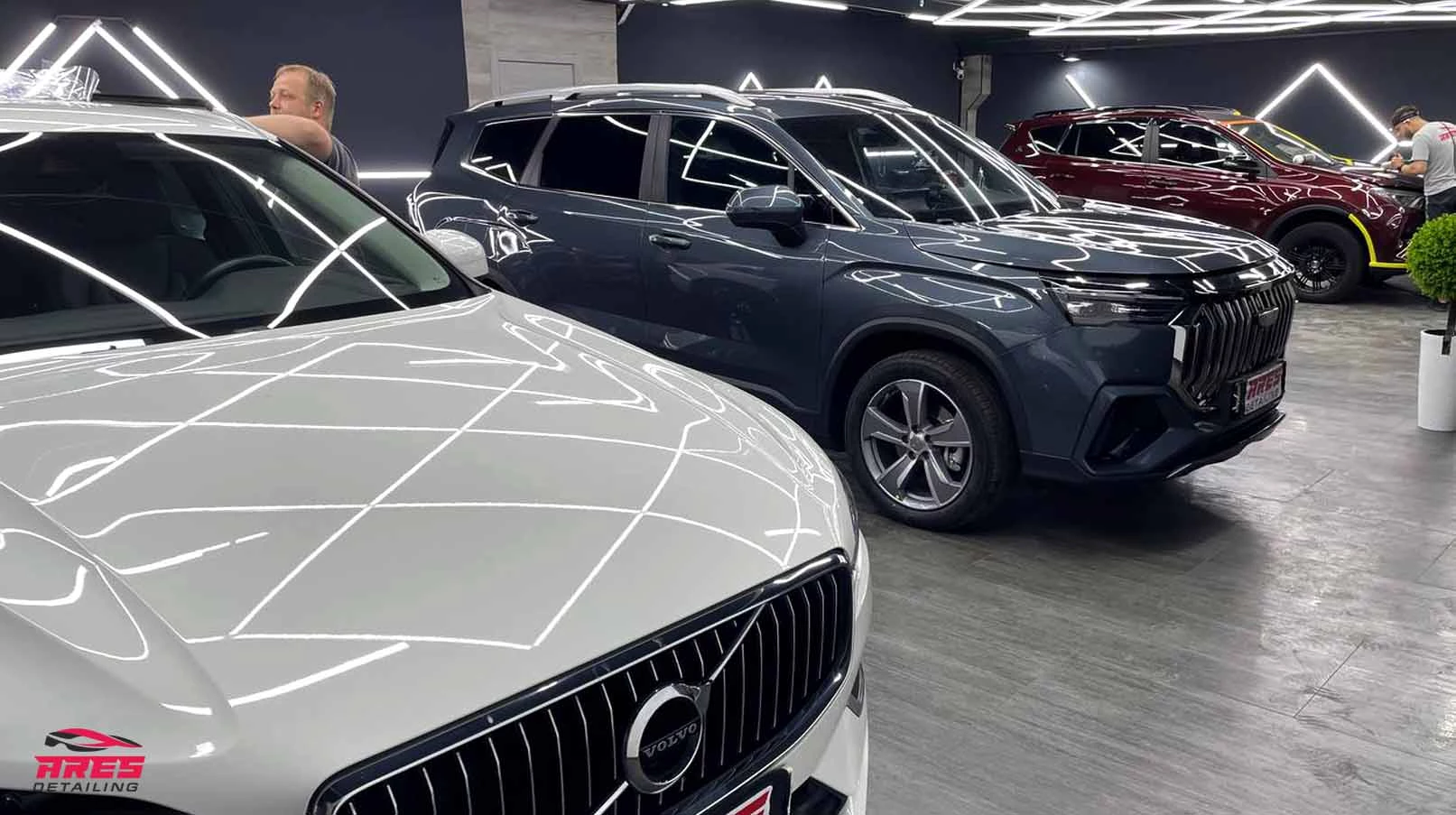 Тонировка стекол автомобиля Geely Okavango