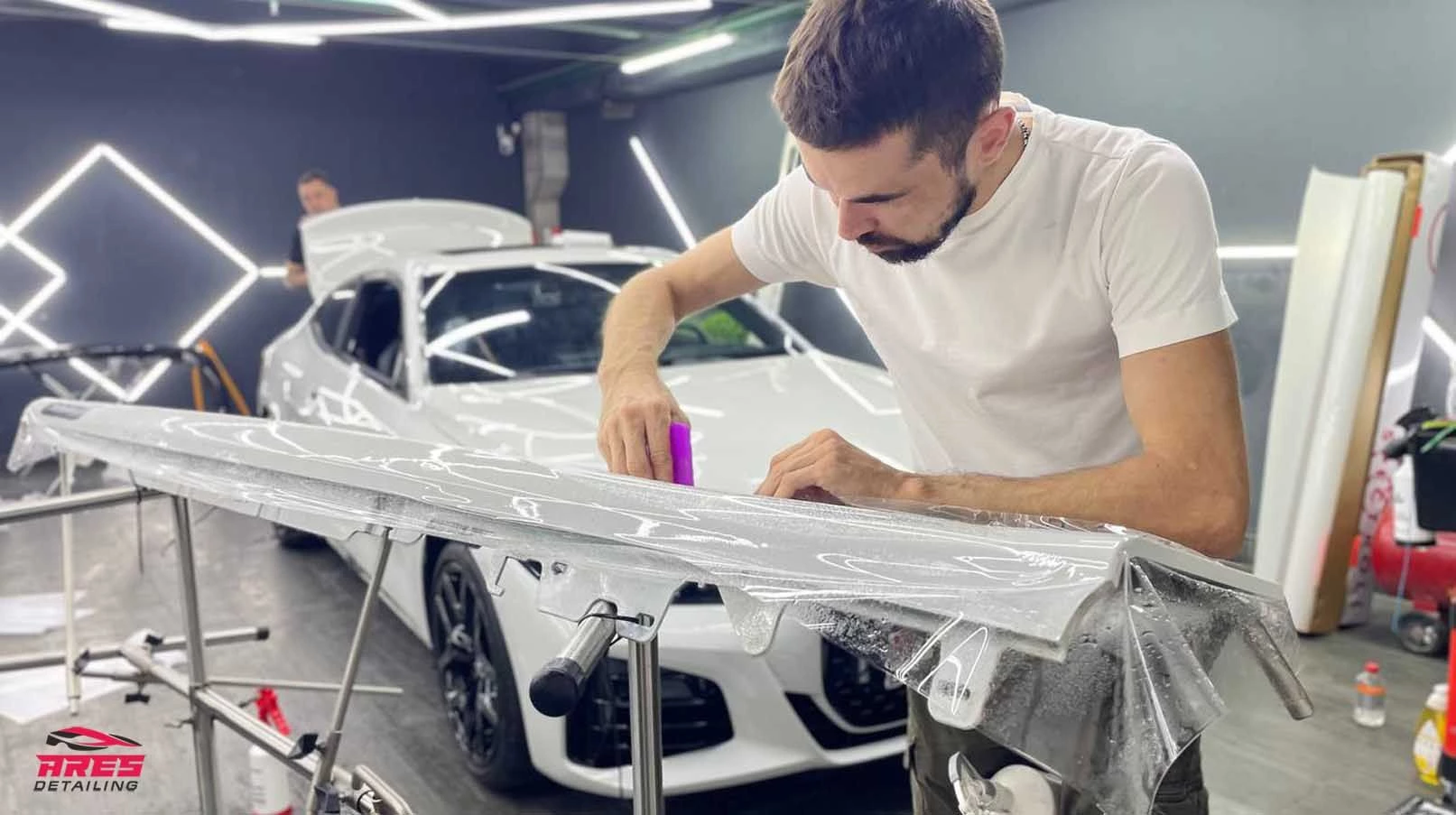 Оклейка полиуретаном BMW 4