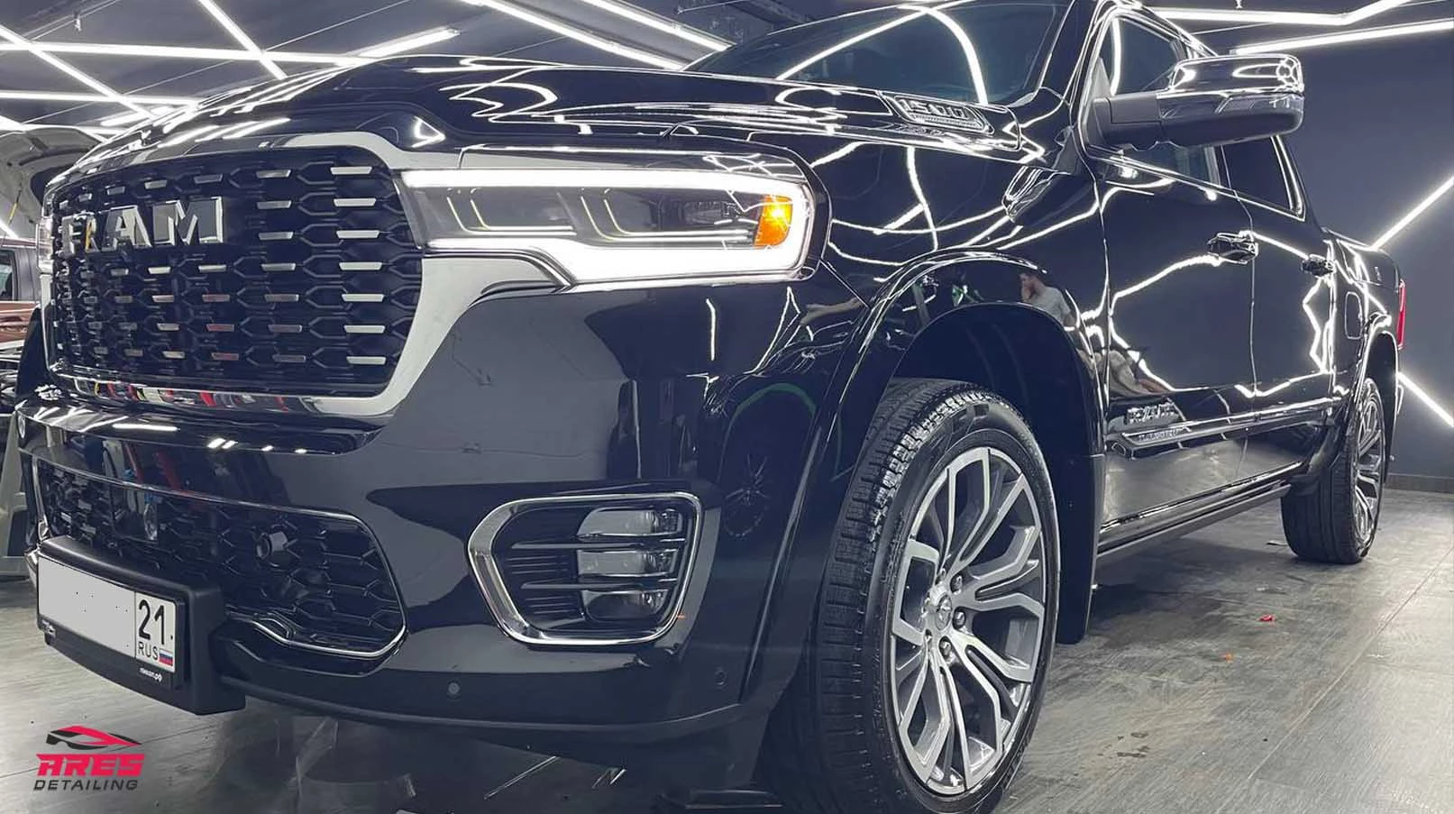 Оклейка защитной пленкой Ram 1500