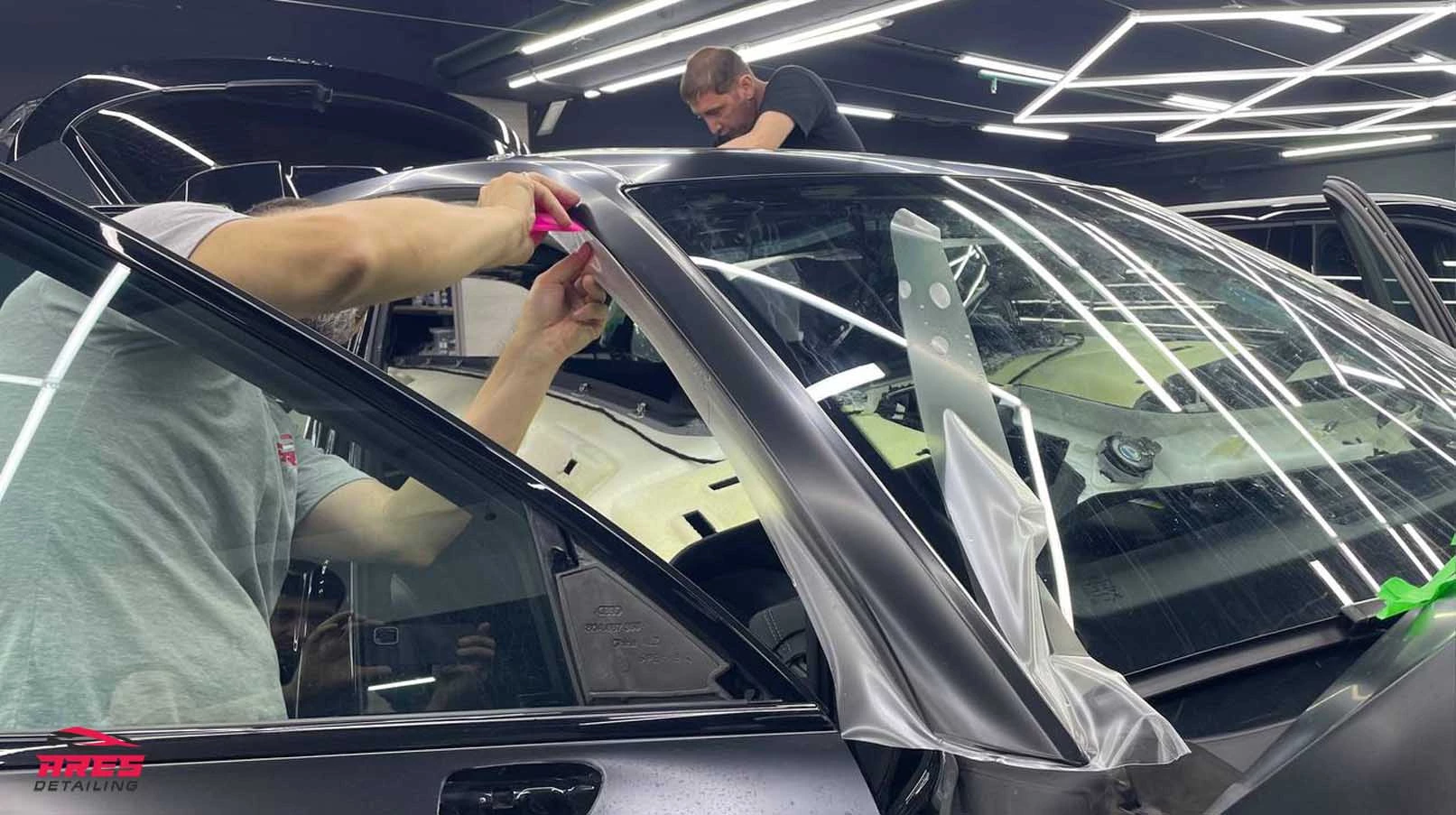 Оклейка полиуретаном Audi Q5 FY