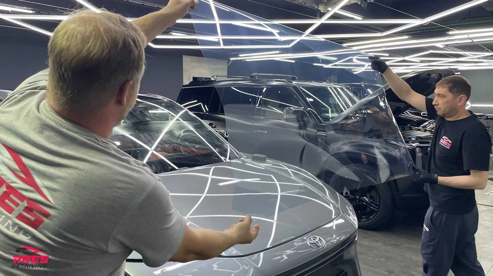 Атермальная тонировка стекол автомобиля Toyota bZ3X