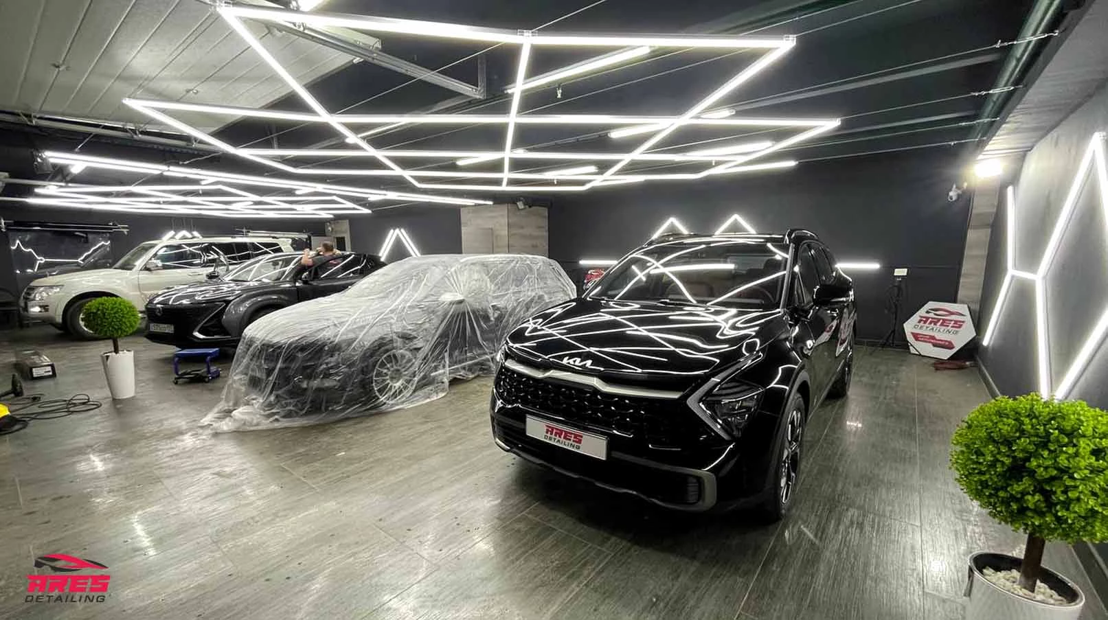 Оклейка защитной пленкой Kia Sportage - изобр. 12