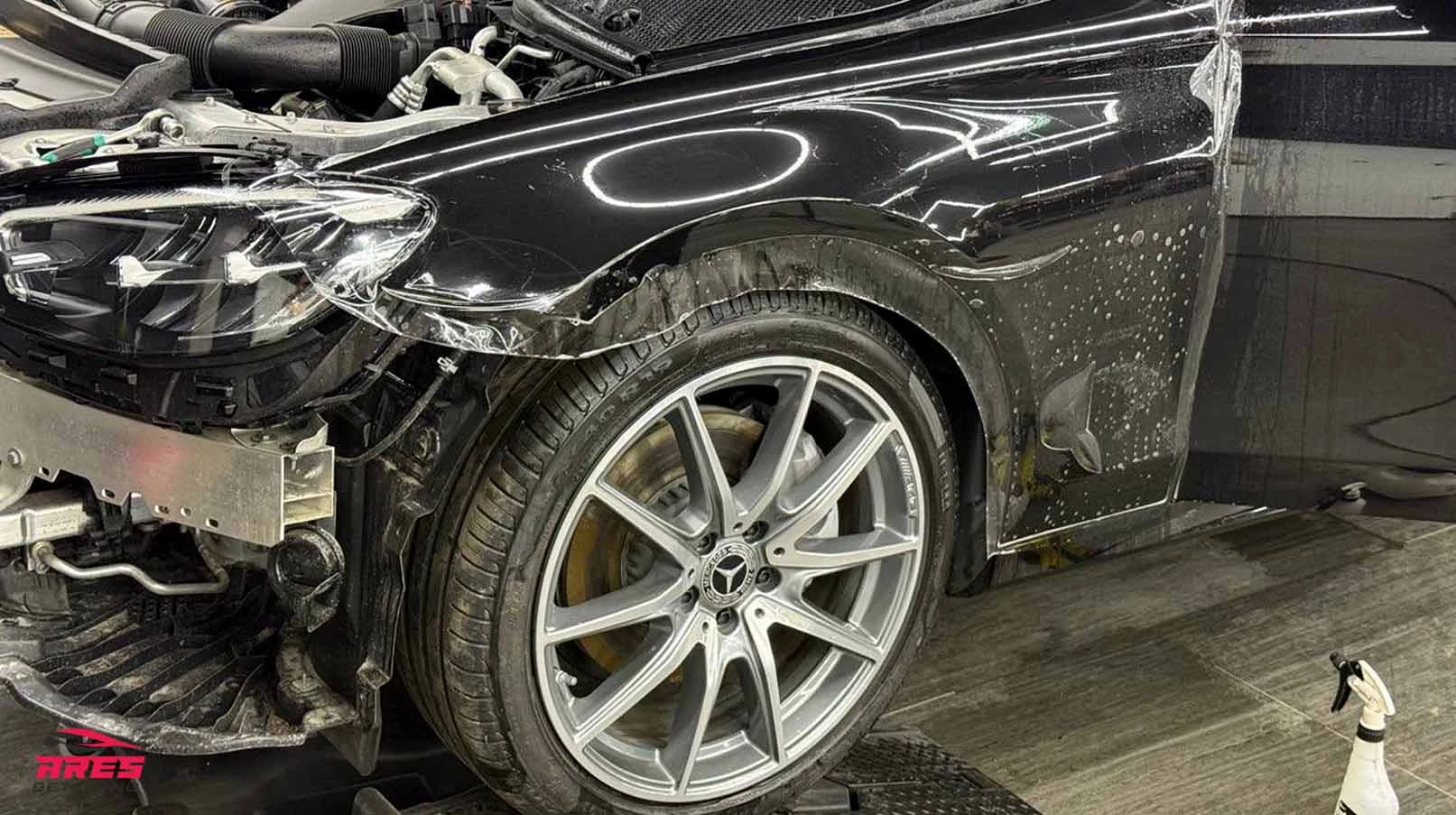 Оклейка защитной пленкой Mercedes E200 - изобр. 11