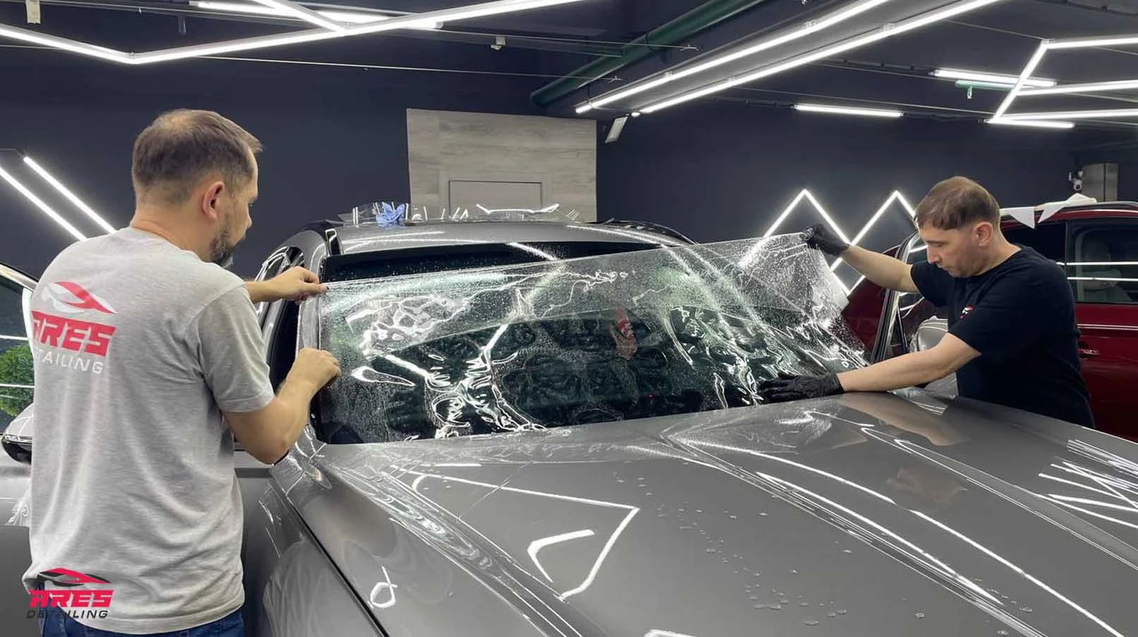 Бронирование лобового стекла Genesis GV70 - изобр. 7