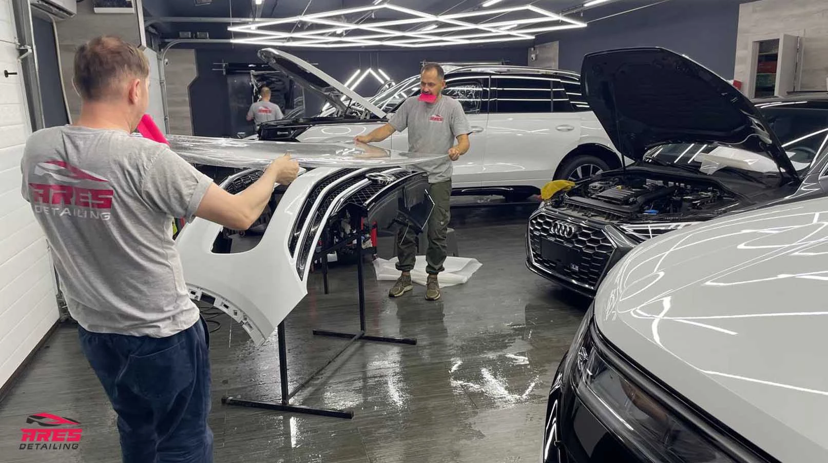 Оклейка защитной пленкой VW Teramont Pro - изобр. 10