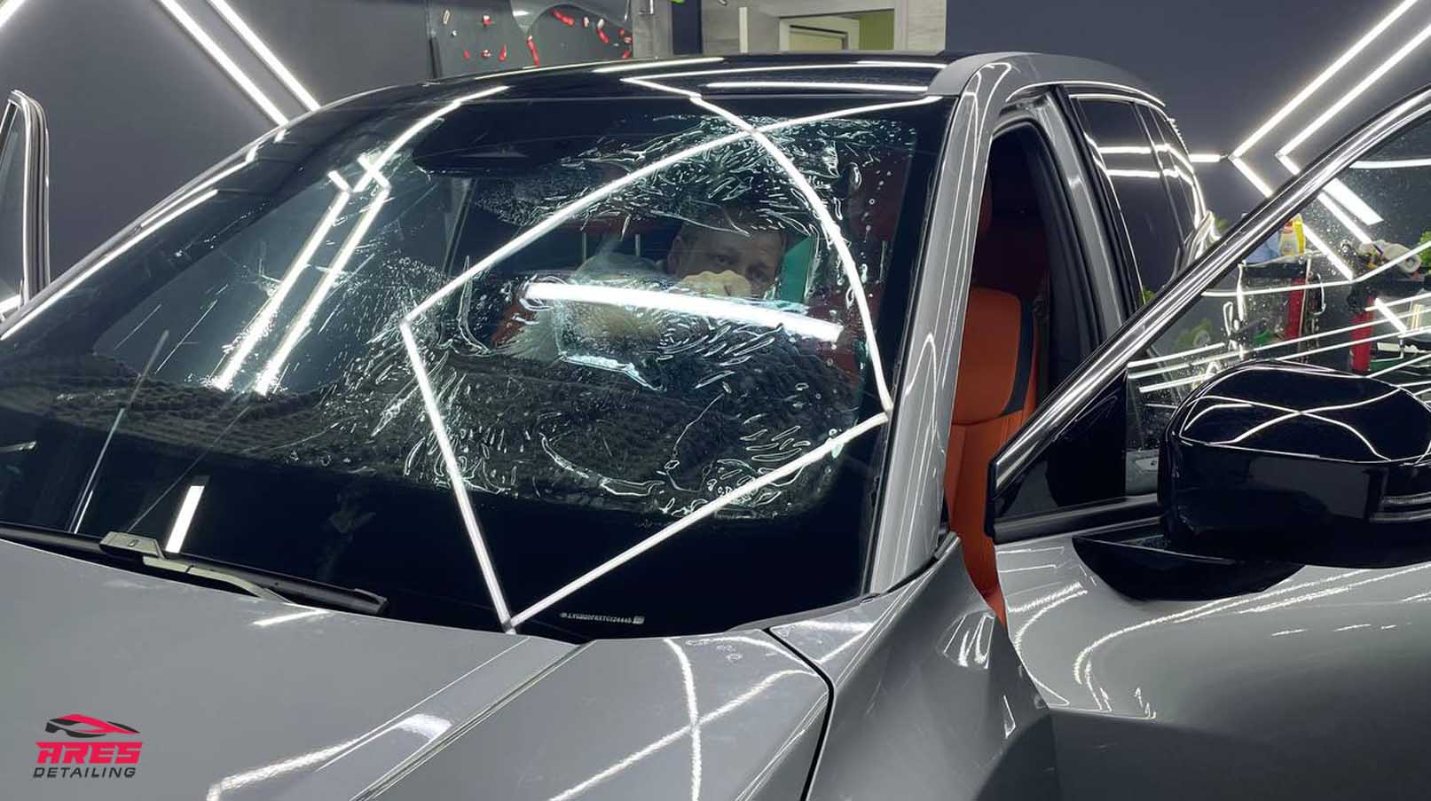 Атермальная тонировка стекол автомобиля Toyota bZ3X