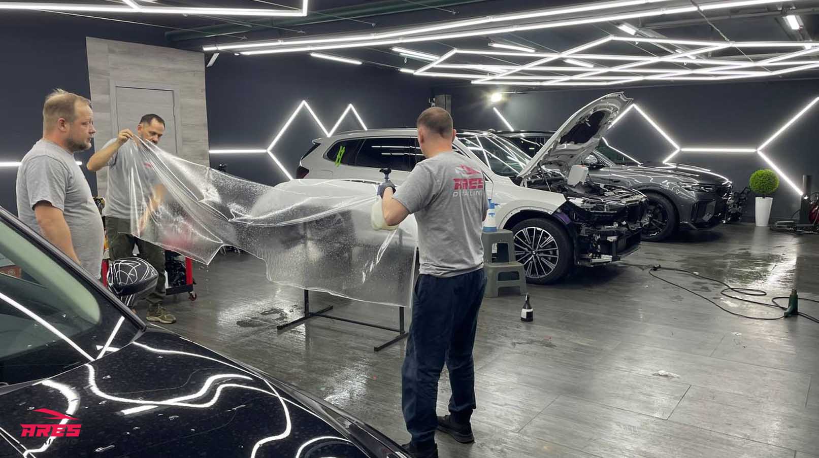 Бронирование защитной пленкой BMW X1 2025