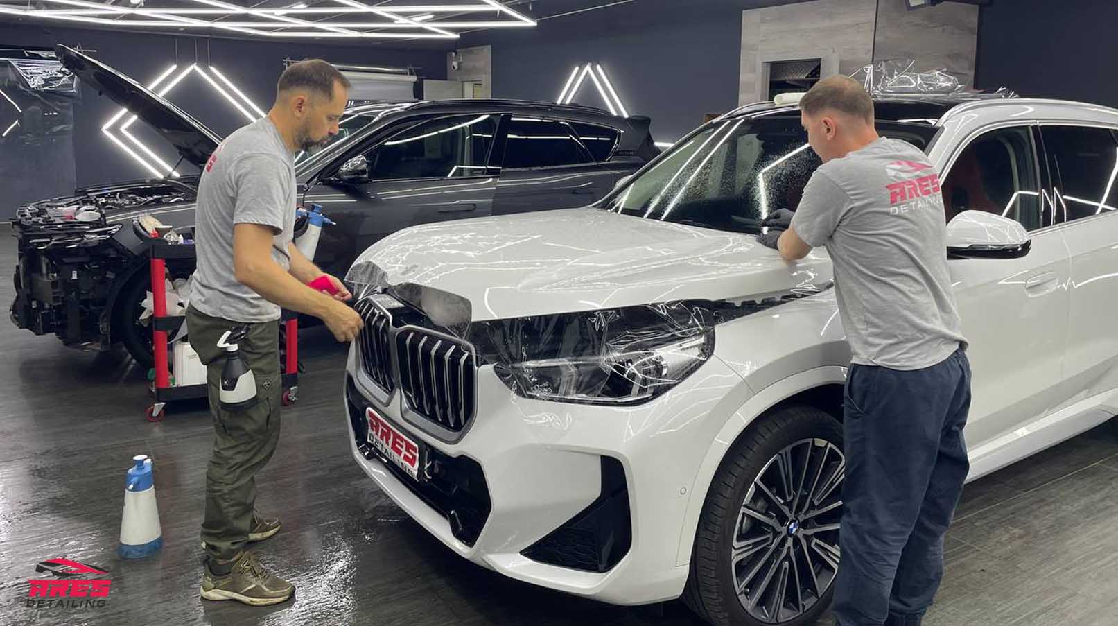 Бронирование защитной пленкой BMW X1 2025