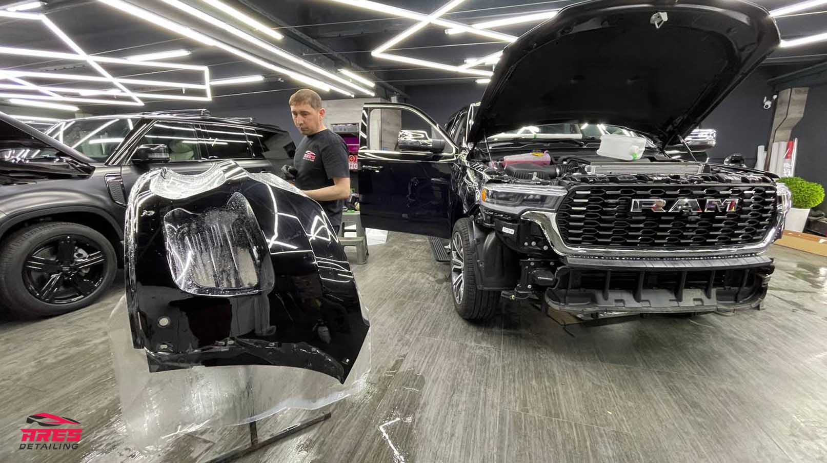 Оклейка защитной пленкой Ram 1500