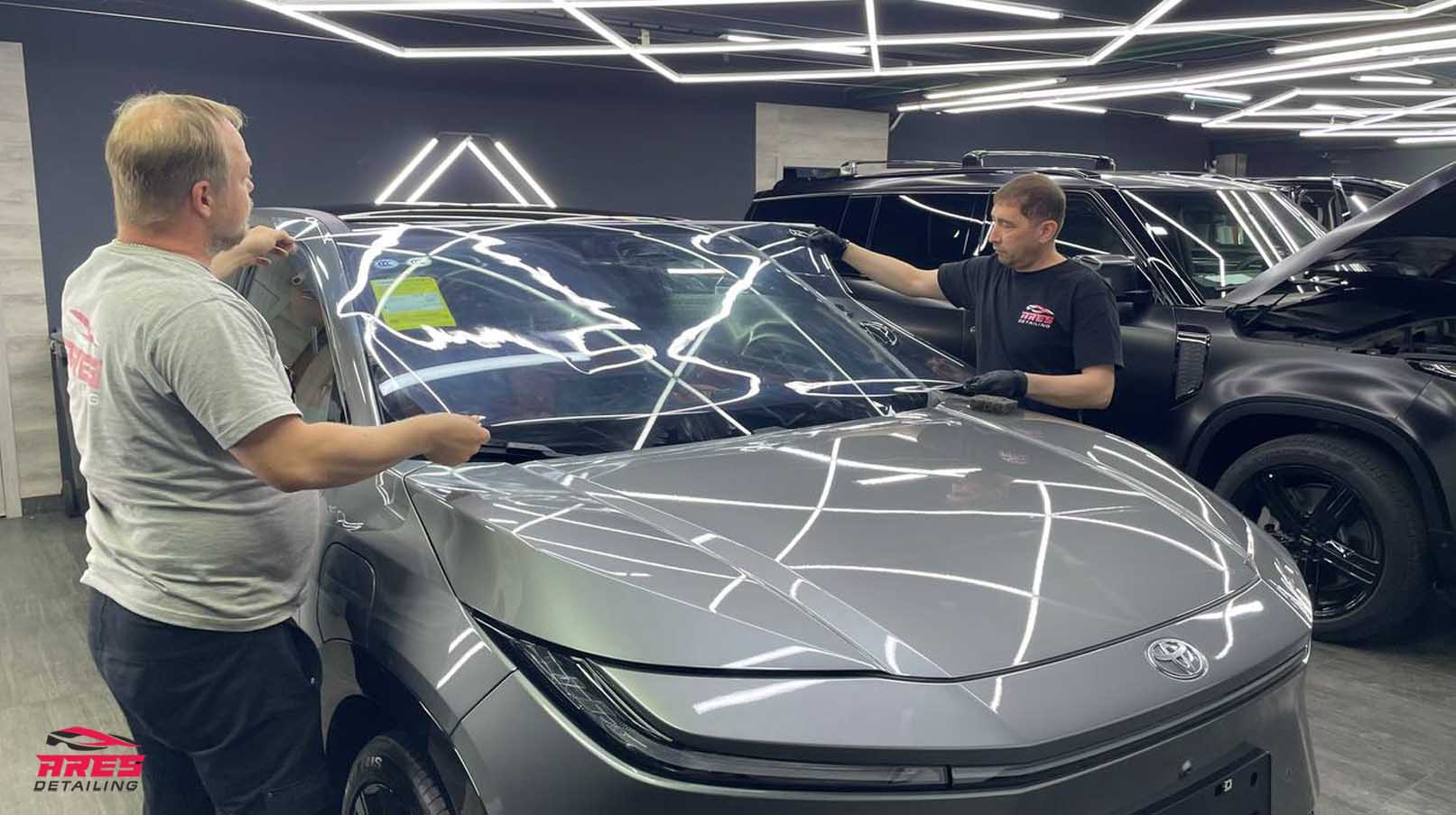 Атермальная тонировка стекол автомобиля Toyota bZ3X