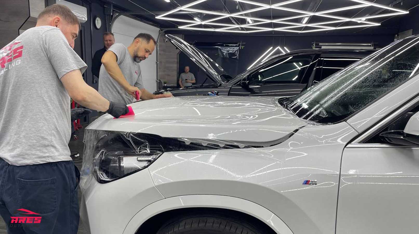 Бронирование защитной пленкой BMW X1 2025
