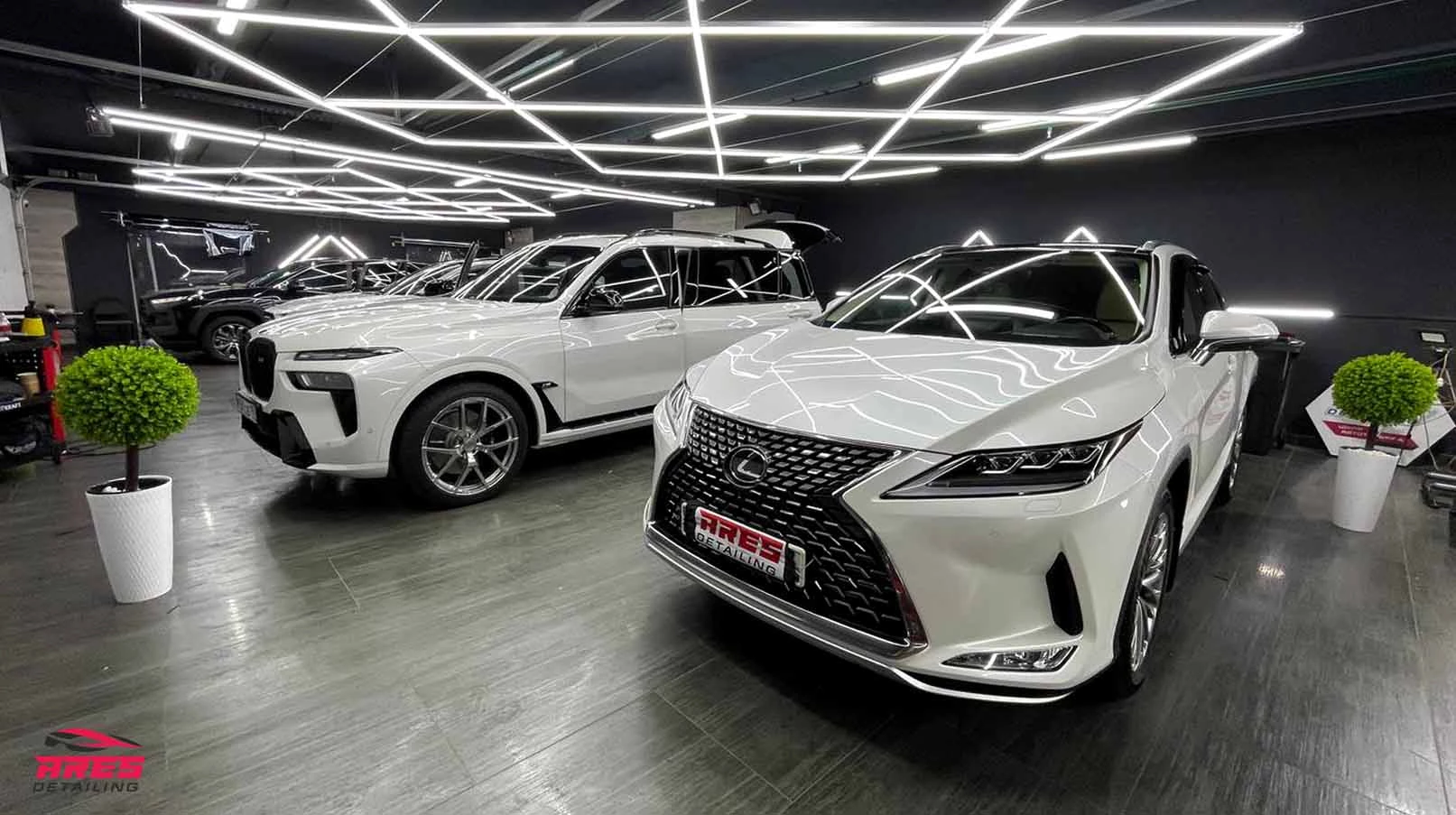 Покрытие кузова керамикой Lexus RX350